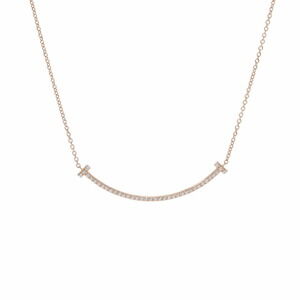 TIFFANY Smile Gold Silver Necklace